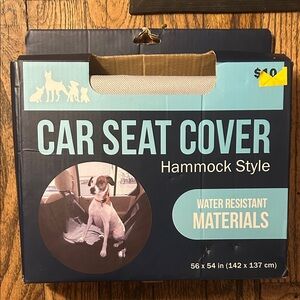 Water Resistant Car Seat Cover Hammock Style
